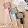 USB Mosquito Swatter Trap UV Light Mosquito Trap Portable Mosquito Killer Lamp for Picnic Camping Electric Mosquito Killer