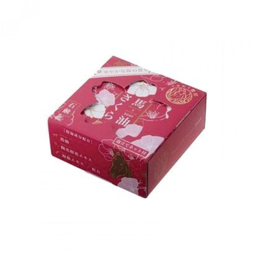 Phoenix Horse Oil   Sakura Soap With Foaming Net