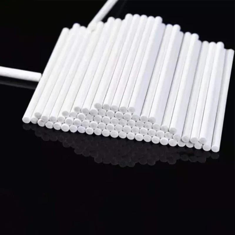20/80/100 Stücke Kunststoff Lutscherstäbchen Sicher Weiß Kuchen Sucker Sticks Für Schokolade Zucker Süßigkeiten Lollypop DIY Form backformen Werkzeug