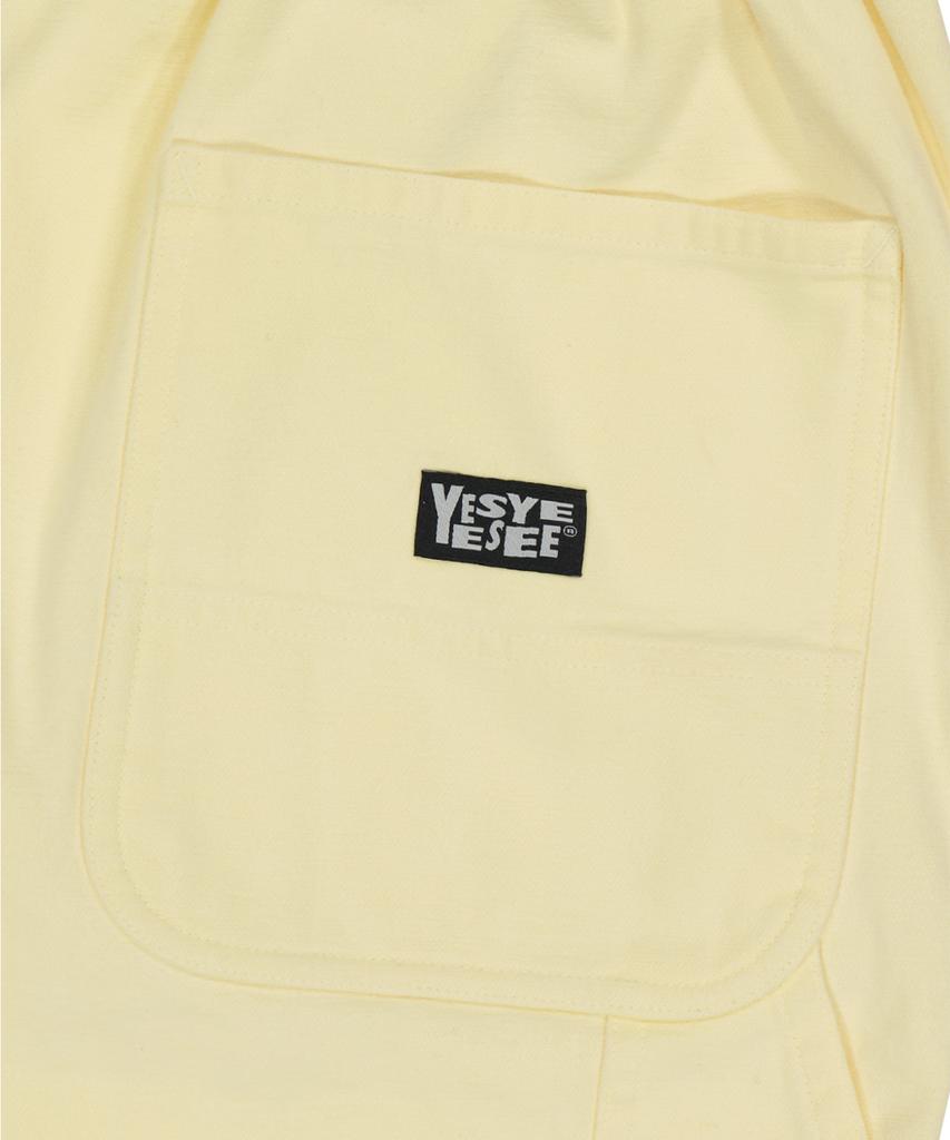 YESEYESEE Brushed Work Pants Yellow