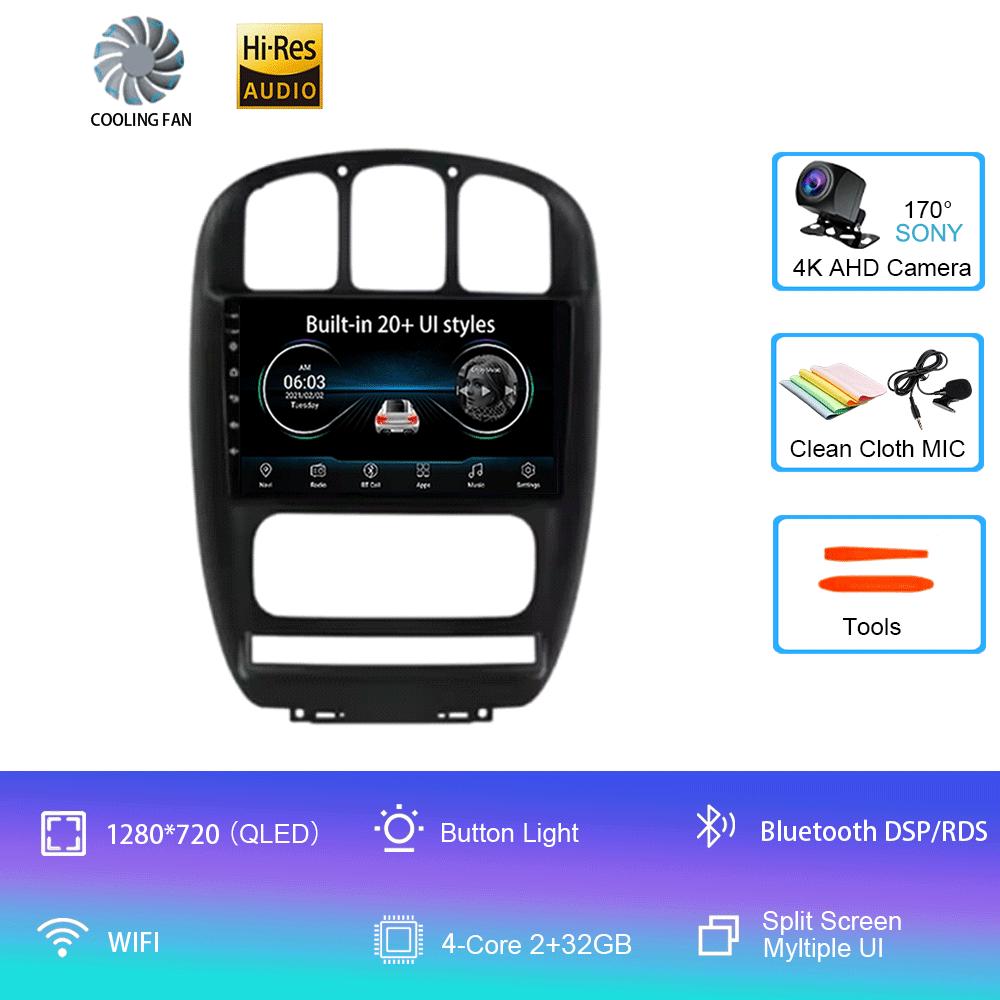 

Для Dodge Caravan 4 Для Chrysler Grand Voyager RS 2000 - 2012 Android 14 Carplay Авто Автомобильный Радио Мультимедиа Видео Плеер Экран CHINA