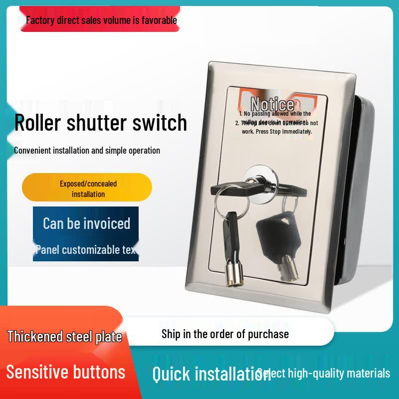Yuzhan Electric Rolling Door Remote Control Switch Box
