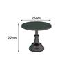 20/25/30CM Birthday Wedding Metal Iron Cake Stand Round Seat Nordic Dessert Table Decoration Display Stand Cake Tray