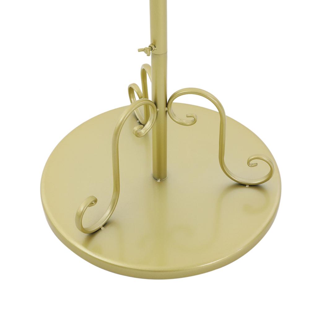 Spiral Rotating Clothing Rack, Heavy Duty Garment Rack, Sturdy Freestanding Hanger, Center Placement Hanging Rack, Iron Display