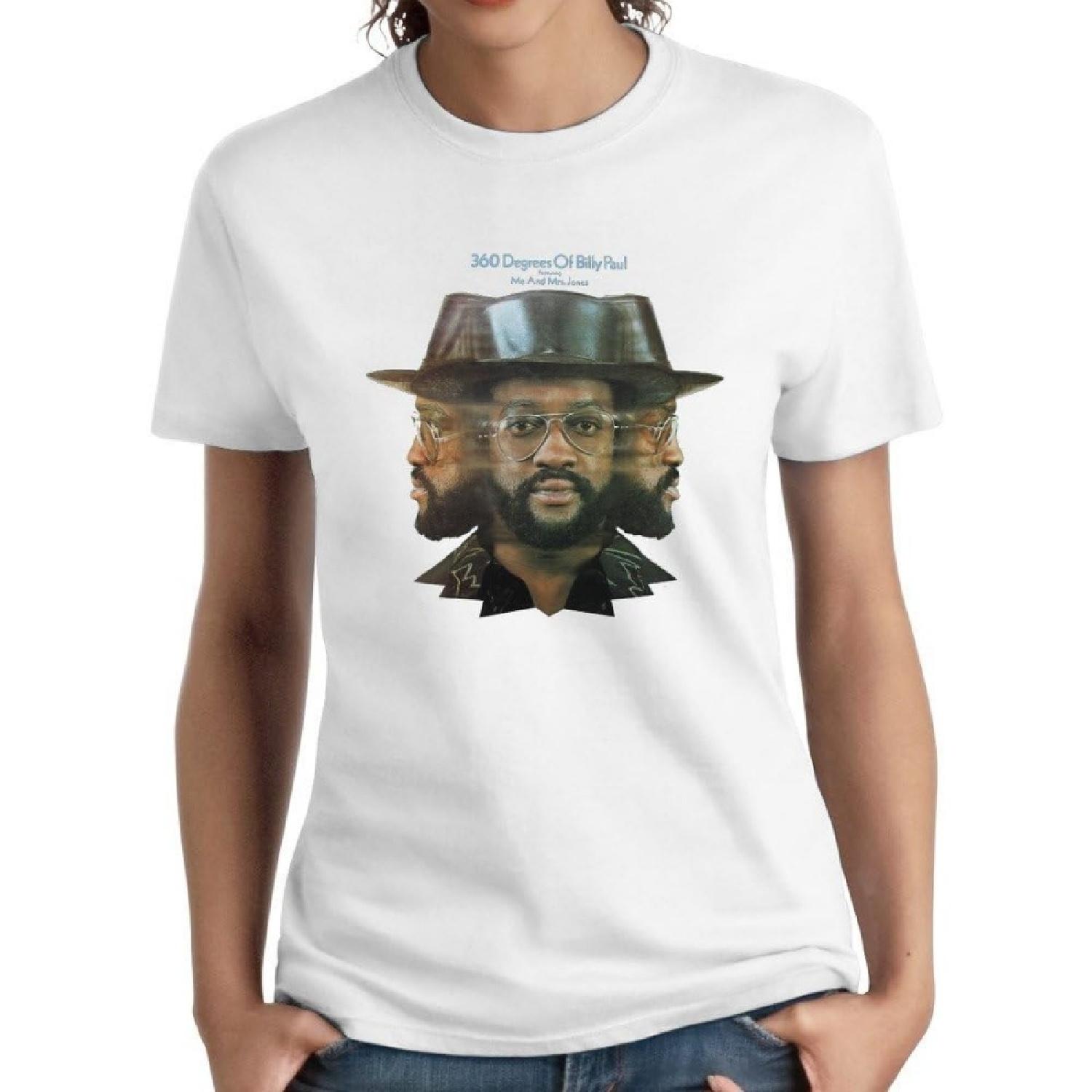 Loly Brand Women s Soul Singer Billy Paul Album Going East Dress Shirt S