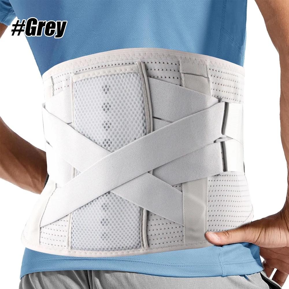 New Lumbar Support Belt Disc Herniation Orthopedic Strain Pain Relief Corset For Back Posture Spine Decompression Brace, Unisex