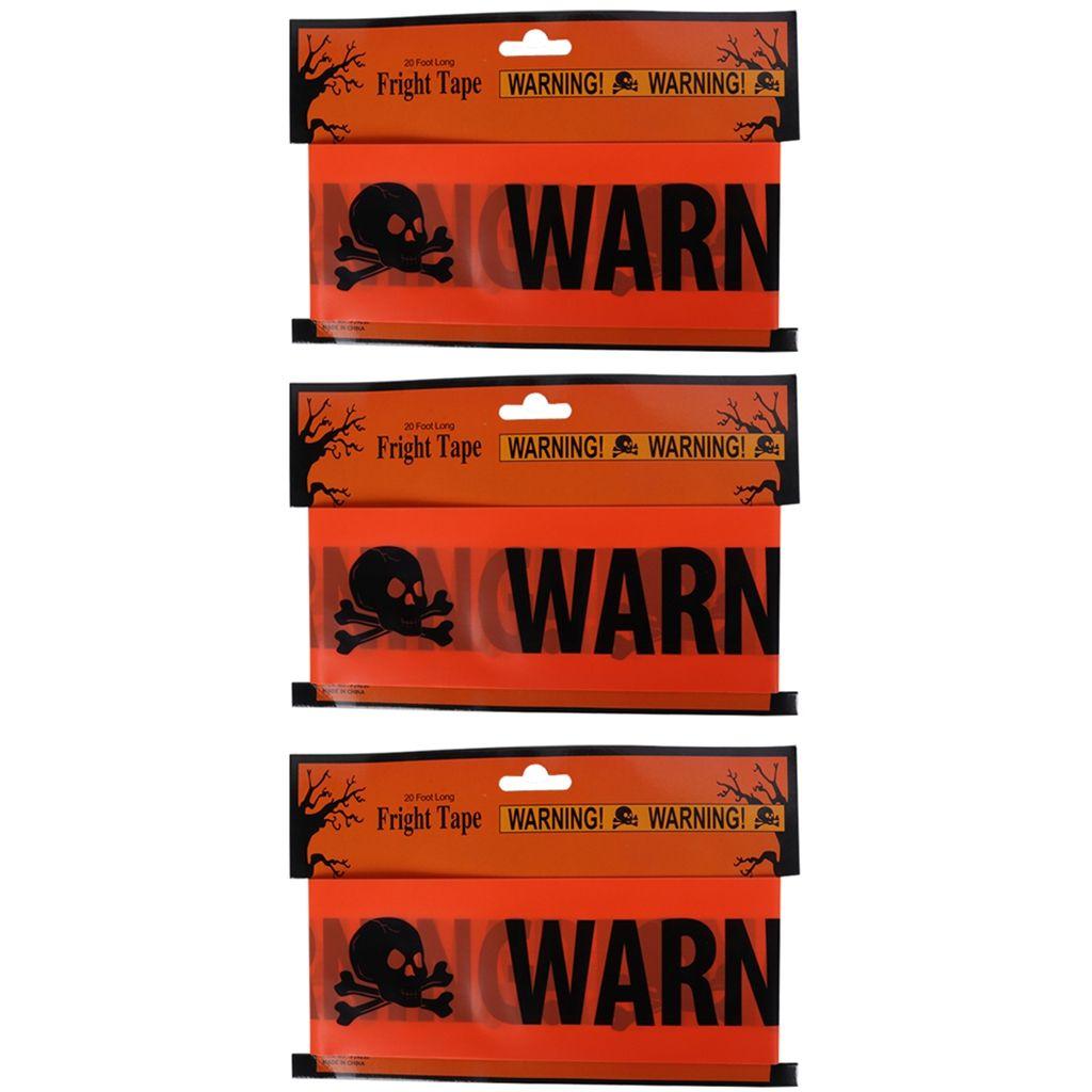 Belt Sign PP Material Danger Warning Line Halloween Warning Tape Halloween Decor Halloween Props