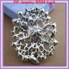 Luxury Wedding Dress Brooch: Exquisite Rhinestone Collar Pin, Versatile Glass Suit Accessory