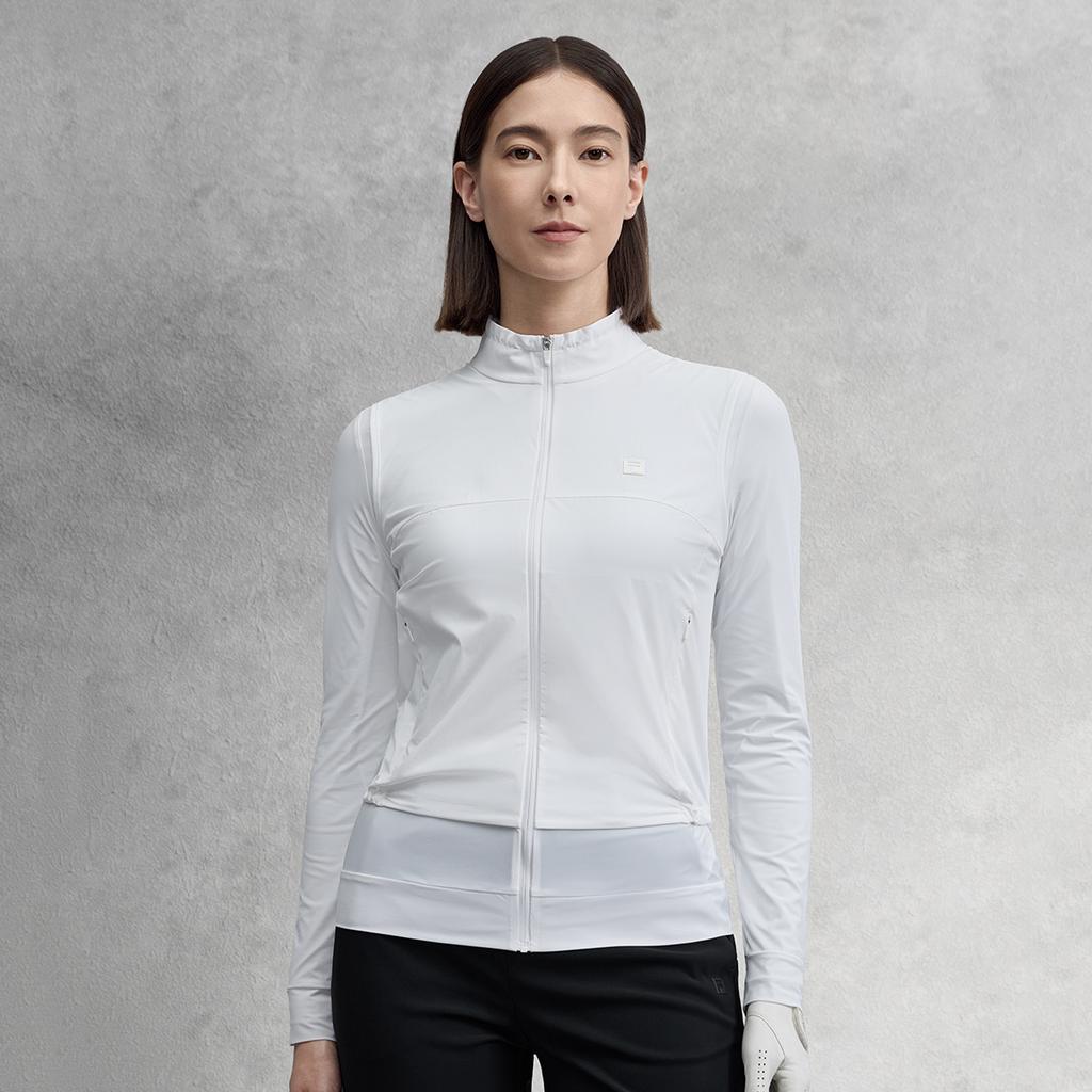 New FILA Golf Series Jacket Women's Jade White A11W545502FWT
