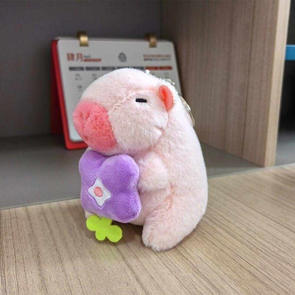 

Игрушка мультяшная кукла брелок подвеска плюшевая подвеска украшение подарок капибара брелок студент style 6