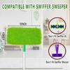 2PCS Reusable Microfiber Mop Pads Washable Pad For Swiffer Sweeper Refills Sweeping Mop Head Household Cleaning Clothes