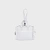 Pearl Gray Micro Weekender Charm [1611.RA15]