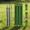 Baumstütz-Set zur Verankerung neu gepflanzter Bäume Richten von schiefen Gartenaccessoires Rostfreie Pfähle mit Band
