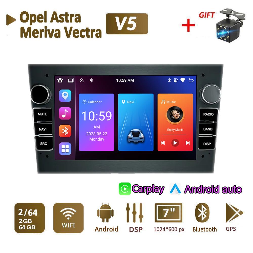 Auto radio multivides atskaņotājs priekš Opel
