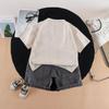 Boys' Stylish Dinosaur Summer Outfit: Short Sleeve Cartoon Two-Piece Set for 2026