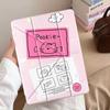 Line Cat Holder Cover Tablet Case For iPad Air 4 5 M3 M2 1 2 M4 11inch Pro 2025 Pro 11th 10th 9th 8th 7th 12.9inch Mini 6 7