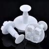 3 sztuk/zestaw silikonowe ciasto kremówki dekorowanie SugarCraft tłok nóż kwiat kwiat formy