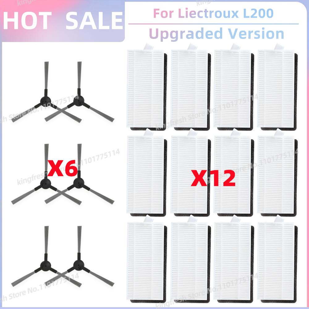 Совместимость для ( Liectroux L200 ) Запчасти для пылесоса Боковая щетка HEPA-фильтр Сменные аксессуары