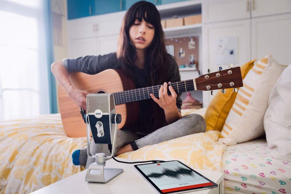 AKG Condenser Microphone USB Black Lyra-Y3