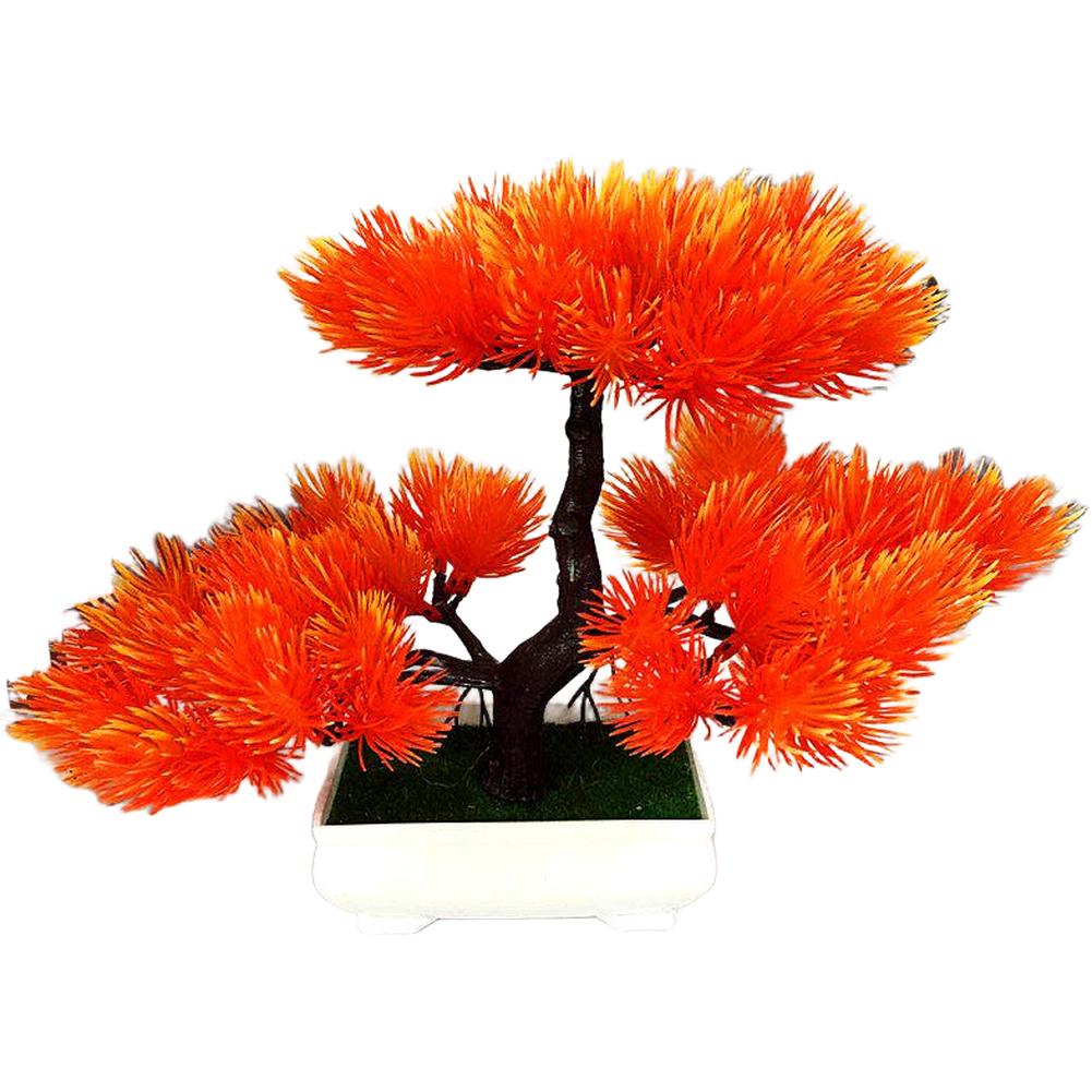 Realistic Artificial Bonsai Artificial Plant Artificial Plant 21*25cm Pine Bonsai Realistic Design Lifelike Needles