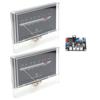 TS DBPW 134 2Q DB Level VU Meter Head with Driver Board White Backlight for Home Audio