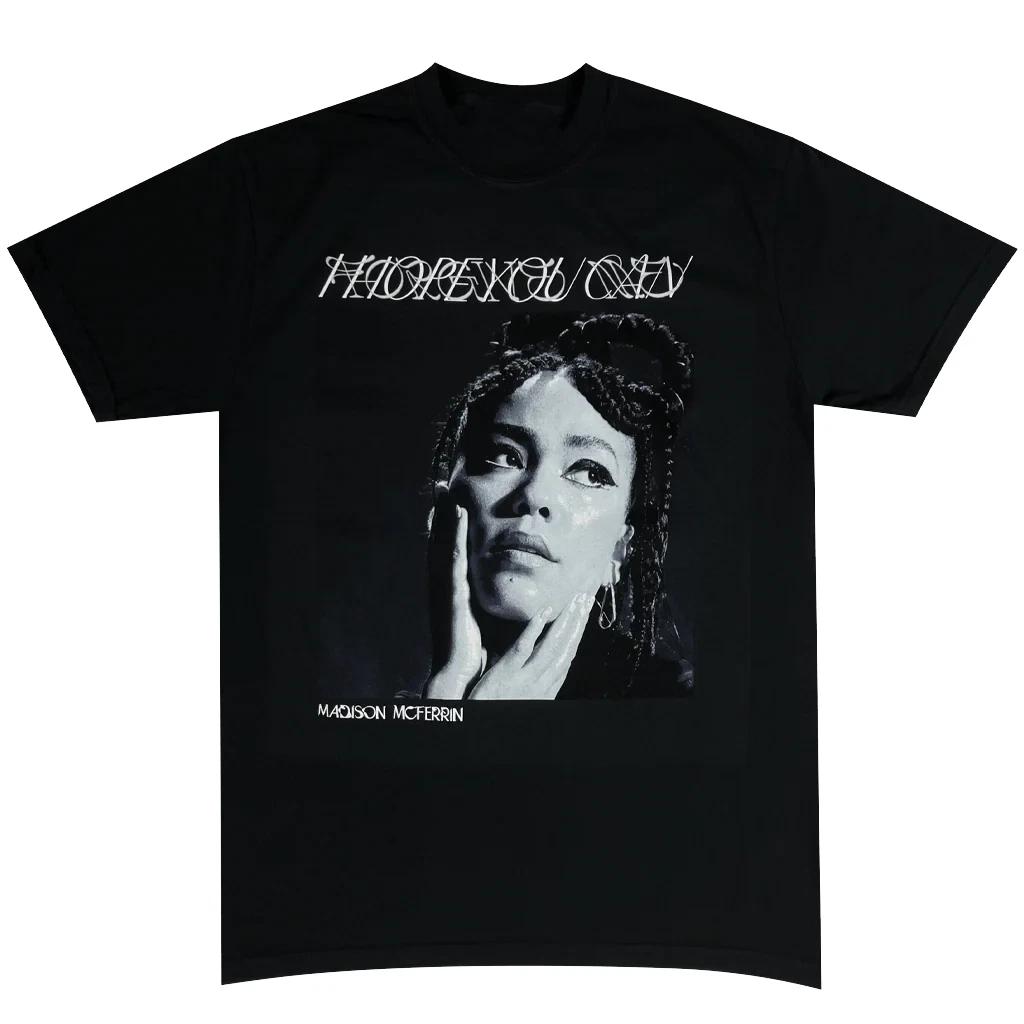 New Madison McFerrin Album Heavy Cotton Black T Shirt S-5XL Unisex TR585 M