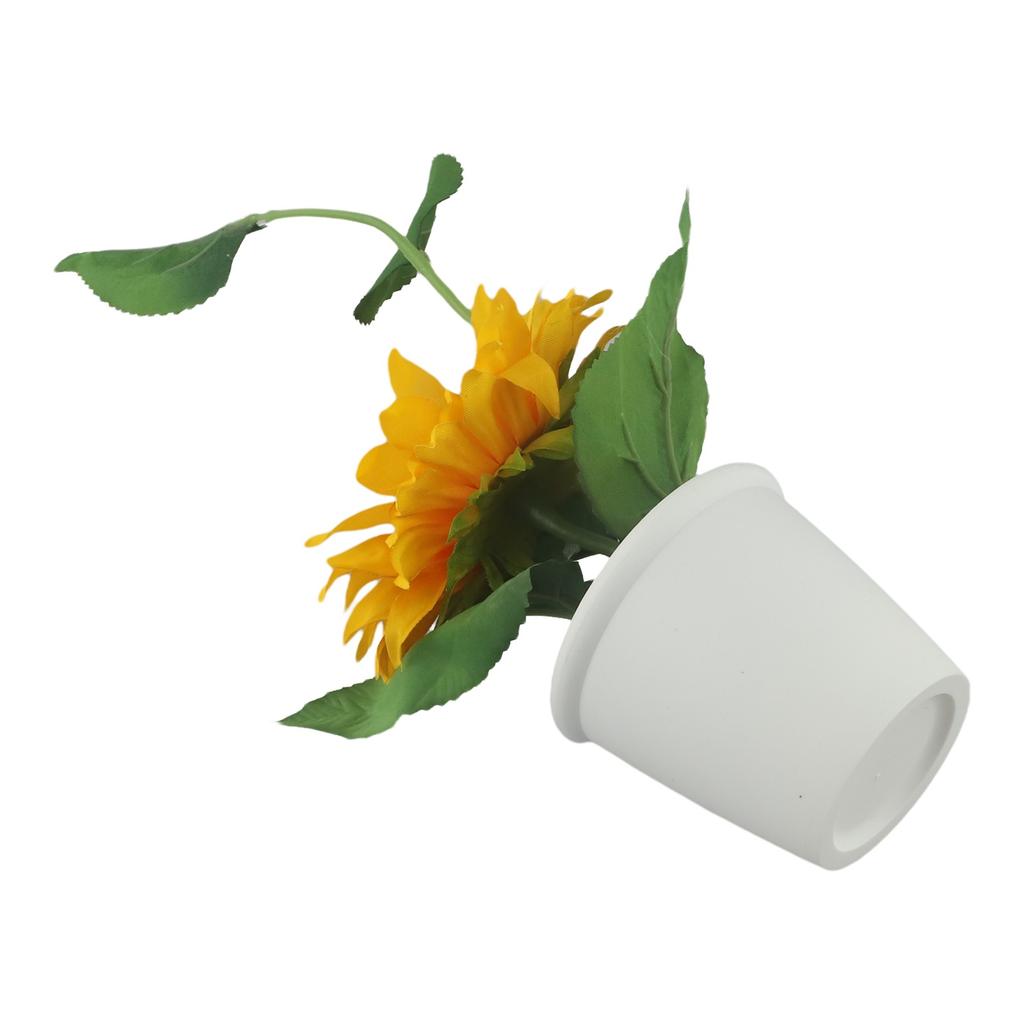 Artificial Flower Potted Plant Sunflower Always Looks Fresh Overall Height Suitable For Decorating Living Rooms