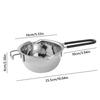 Stainless Steel Wax Melting Pot Heat Resistant Handle Candle Making Tool  Butter Melting