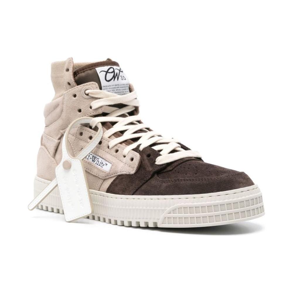 Off-White Off-Court 3.0 High Brown Angora Men Sneakers OMIA065S24LEA003-6003