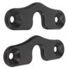 KIMISS Sun Visor Repair Kit, Car Sun Visor Mount Clip Bracket Holder Replacement for Wrangler JL2018 and Up