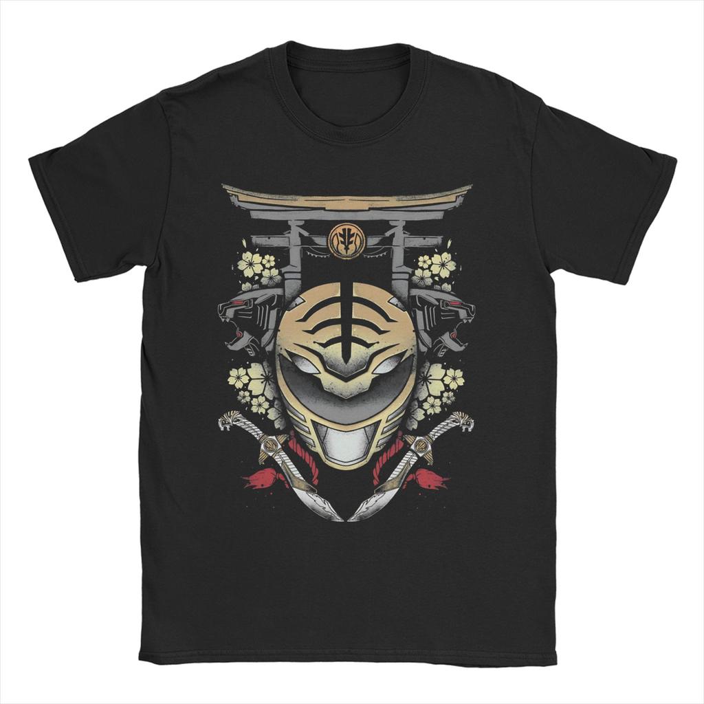 Unisex Unisex TShirt Power Rangers Fashion Pure Cotton Tees Short Sleeve T Shirts Crew Neck Tops Original