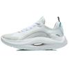 Li Ning Apocalypse Tianqi Culture Sports Lightweight And Breathable Low Top Running Shoes Women's Light Gray Purple ARYR006-1