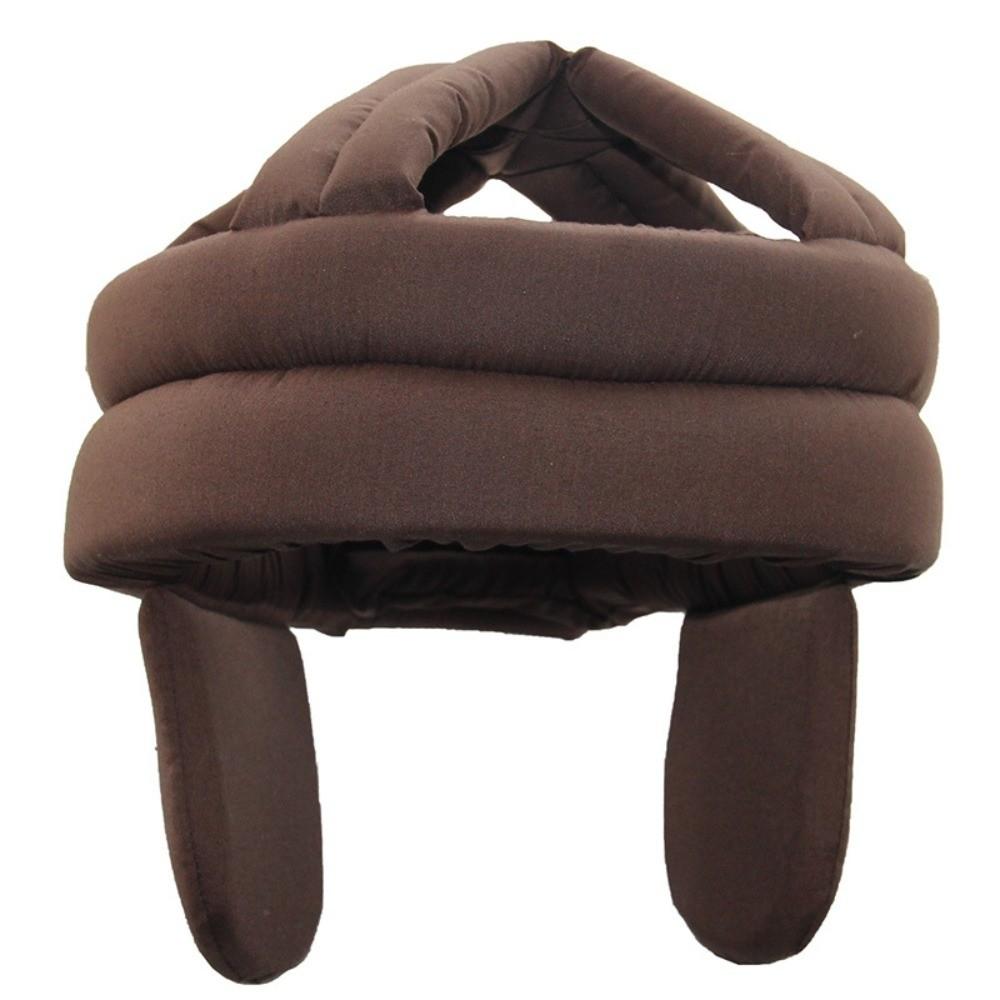 Atmungsaktiver Baumwoll-Anti-Sturz-Helm für ältere Menschen, Schwammgepolsterte Anti-Sturz-Sicherheitsmütze, für drinnen, Freizeit