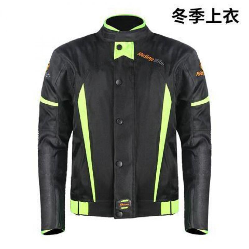 Unisex Motorcycle Riding Suit Winter Warm Waterproof Racing Jacket Pants Set Off-Road Street Cycling