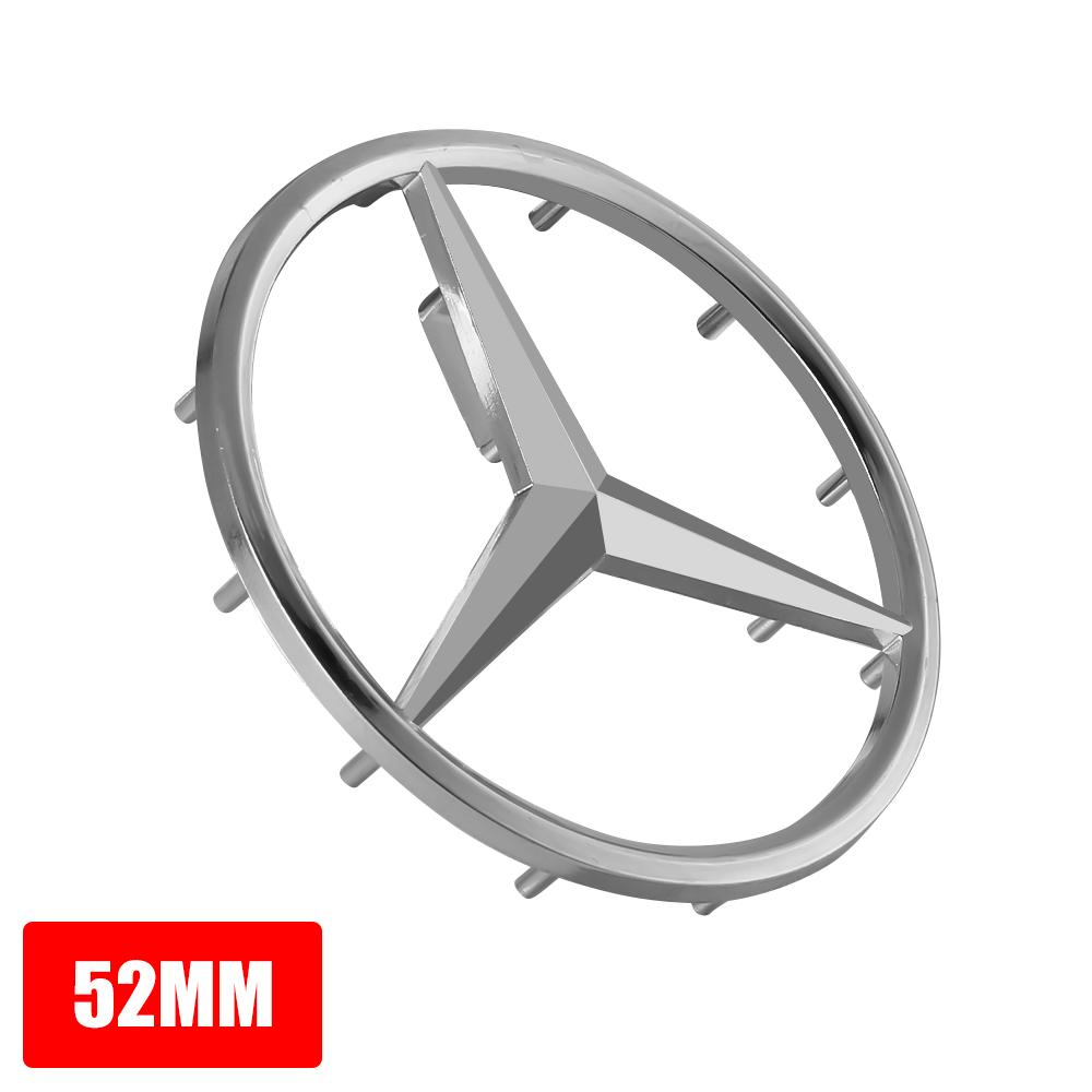

ABS 52mm 57mm Car Steering Wheel Logo Badge For Mercedes Benz C E S Series CLA CLS W212 W205 W204 Emblem Styling Accessories