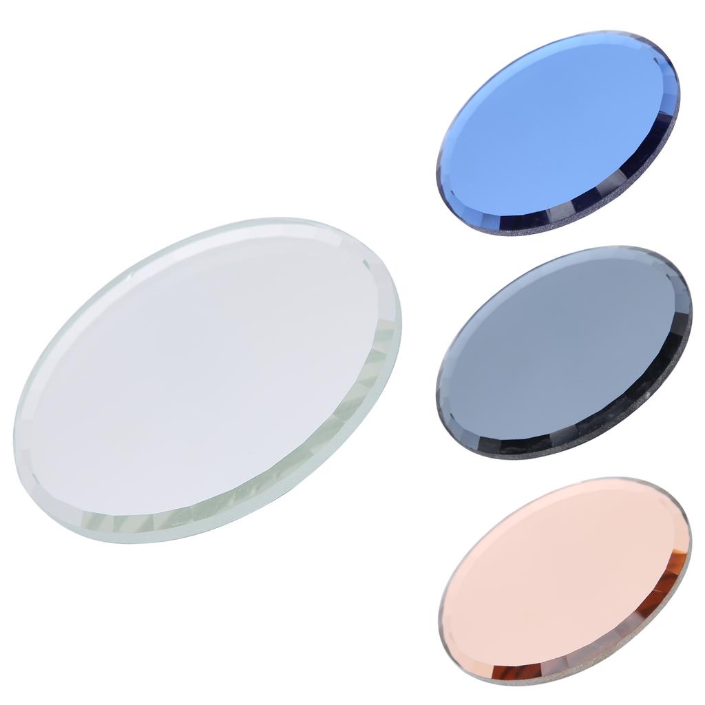 False Nail Mirror Glass Display Board Nail Art Manicure Display Drawing Color Mixing Tool