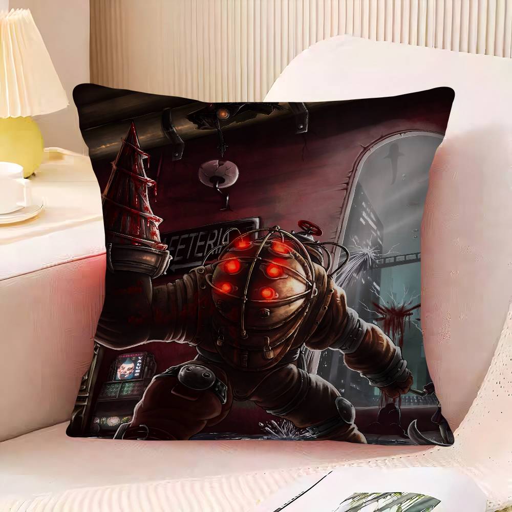 B-BioShock I-Infinite Polštář Potah na polštář Povlak na polštář Obývací pokoj Pohovka Domácí dekorace Na míru