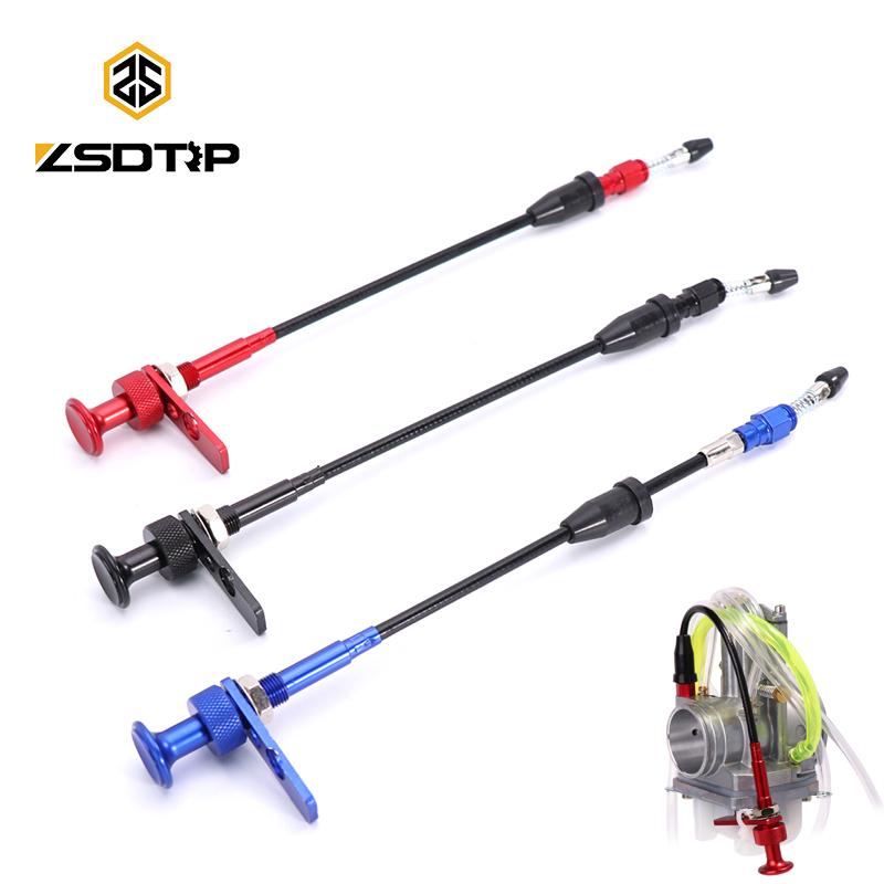 ZSDTRP CNC Lectron Carburetor Remote Choke Cable Kit for 28-40mm