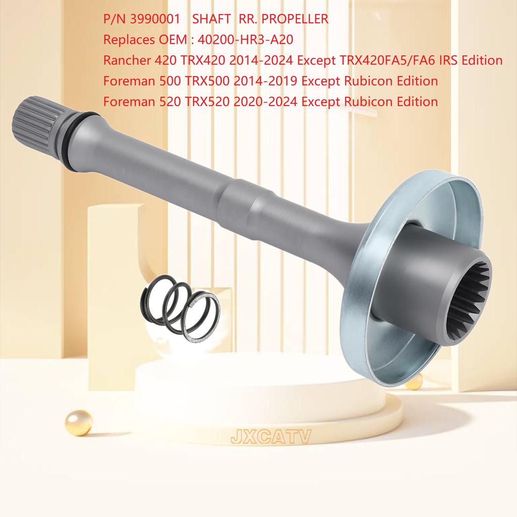 Boot Joint Yoke Propeller Shaft For Honda TRX420 Rancher Foreman Rubicon 420 500 520 Pioneer 700 40300-40200-HP5-600-HR3-A20