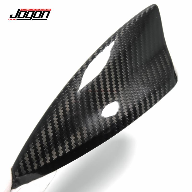 Carbon Fiber For Chevrolet Camaro 2016- Exterior Car Real Carbon Fiber Antenna Cover Shark Fin Cover Trim Accessories