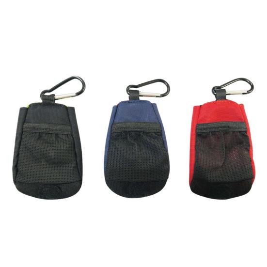 Golf Ball Holder High Elasticity Wear Resistant Stylish Golf Ball Holder with Hung Buckle for Golf Ball