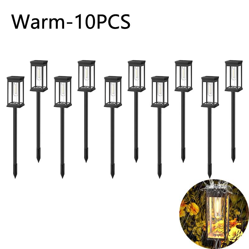 Solar Tungsten Lawn Light Outdoor LED Tungsten Light Outdoor Waterproof Ground Plug Light Solar Lawn Light