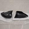 Fits Ford Fiesta Mk7 2012-16 Carbon Black Rearview Door Side Mirror Cover Caps