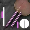 1pc 6-25mm Professional Nail Art Liner Brushes Elongated Lines Striping Drawing UV Gel Painting Nail Design Pen Manicure Tool