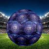 FC Barcelona Fußball-Print Größe 5 Fußball, PU Abriebfester Fußball für Spieltraining und tägliches Üben, Geburtstagsgeschenk für Fußballfans