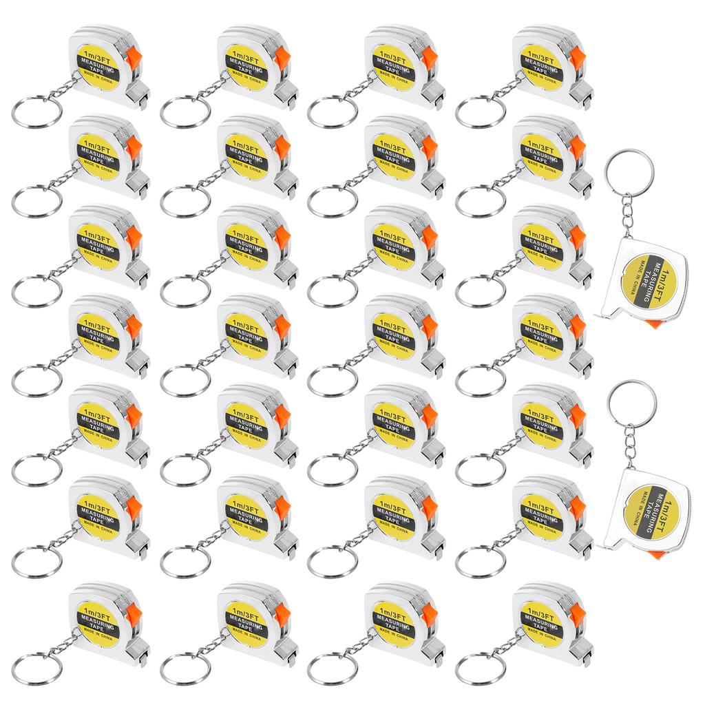 Mini Tape Measure Tape Measure Portable Small Household Measuring Tape Retractable Key Chain Tape Measure Mini Measuring Tools