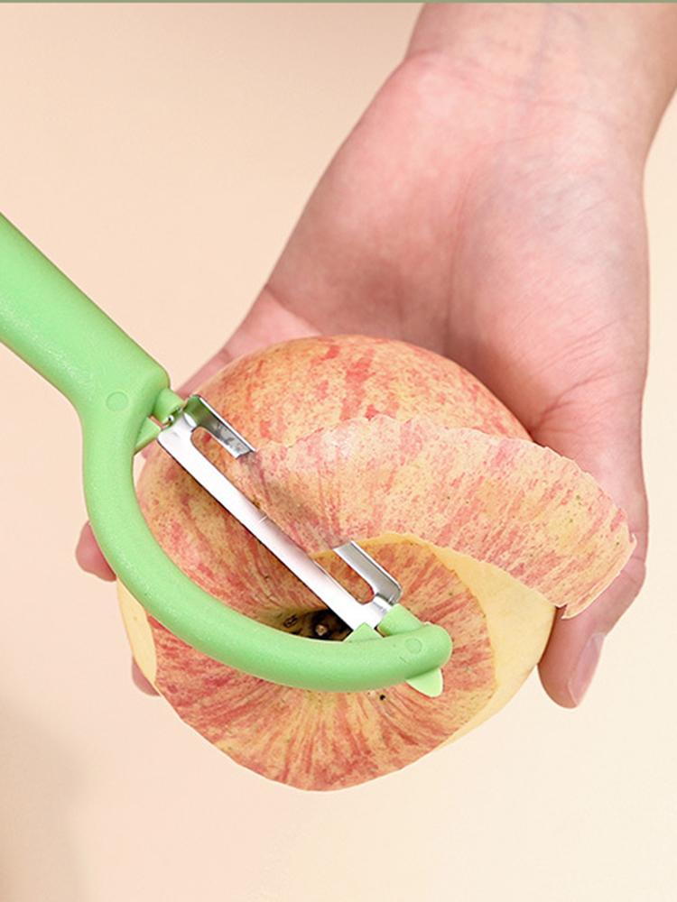 Peeler Stainless Steel Half Moon Peeler, Potato Peeler, Melon Peeler, Kitchen Small Tool, Melon And Fruit Peeler