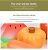 Wooden Fruit & Vegetable Kitchen Playset for Kids - Early Education Toy Set