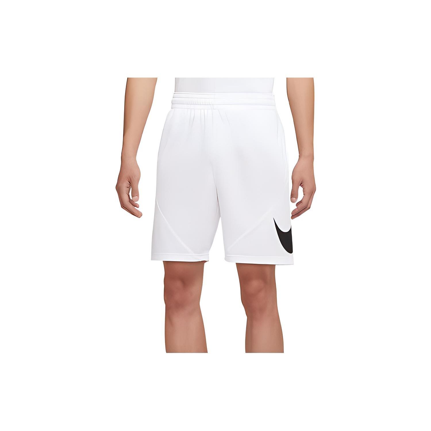 Men s Nike Logo Printing Athleisure Casual Sports Basketball Running Shorts White CN5299-100 XXXL