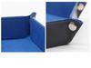 Hexagonal Velvet Dice Tray: Portable, Foldable PU Storage for Tabletop Games